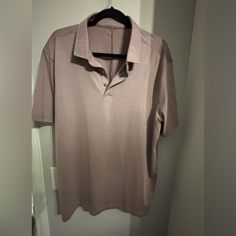 lululemon athletica Men's Polo Shirt - Taupe